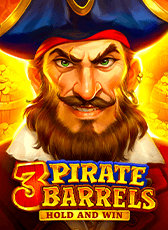 3 Pirate Barrels : Hold and Win